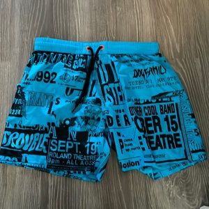 Mens Diesel Swim Trunks